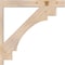 Ekena Millwork Merced Block Smooth Outlooker, Douglas Fir, 5 1/2"W x 34"D x 34"H OUT06X34X34MRC05SDF - alternate 2